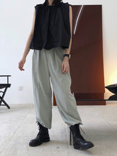 Casual Solid Column Pants Bottoms